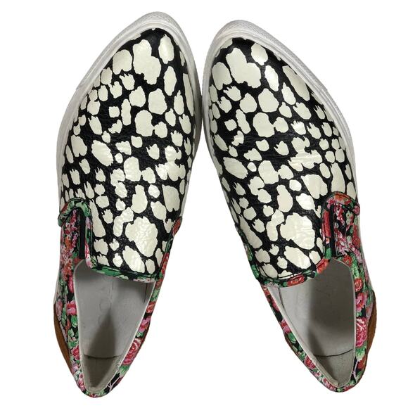Coach Floral Animal Print Sneaker C103 Limited Edition, 6.5, Loafers Mob Wife - Picture 3 of 15